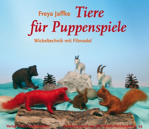 24 Tiere für Puppenspiele